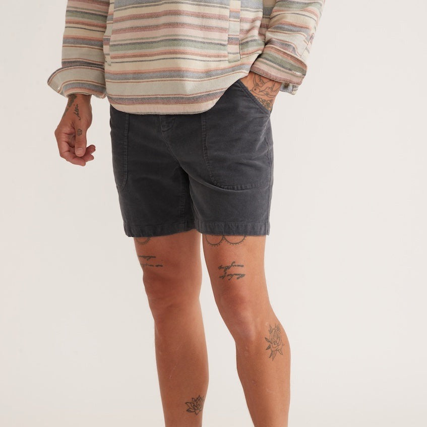 ARCHIVE DOMINIC CORD SHORT - NAVY