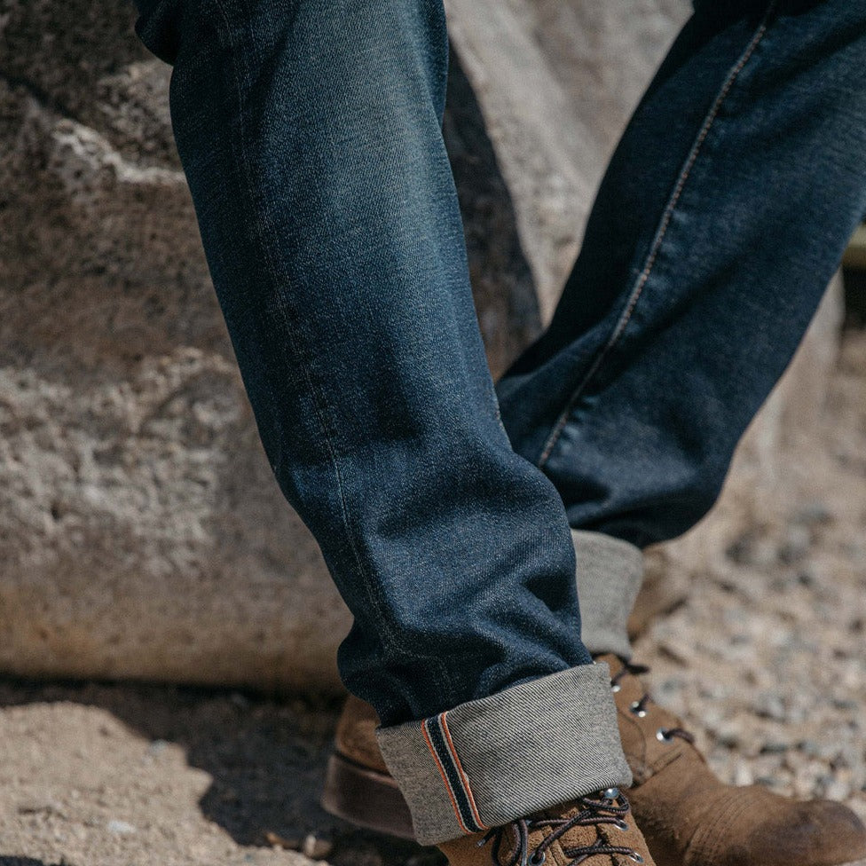 The Scissors Slim Tapered - Jett 14oz Selvedge